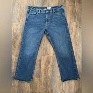 Wrangler Relaxed Boot Denim Blue Jeans Size 38x30